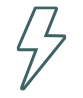 Dunkelblauer Blitz